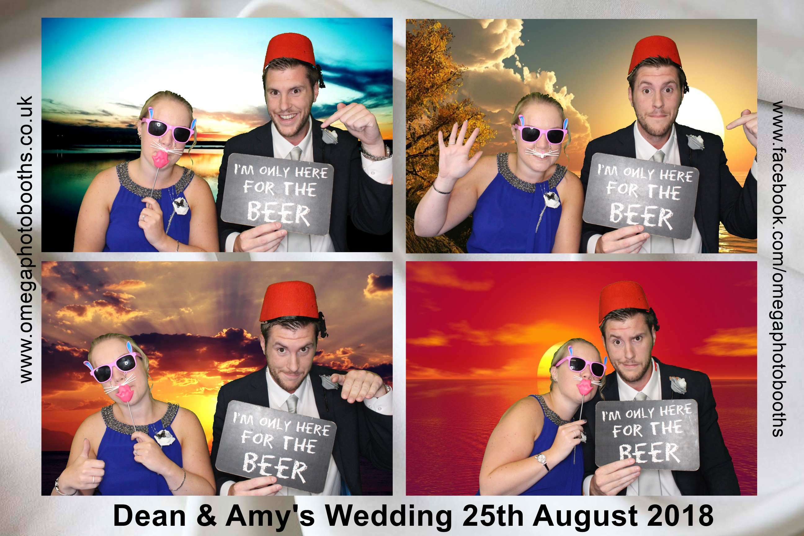 Dean & Amy's Wedding | View more photos from the event at gallery.omegaphotobooths.co.uk/u/Omega-Photobooths/Dean-Amys-Wedding
